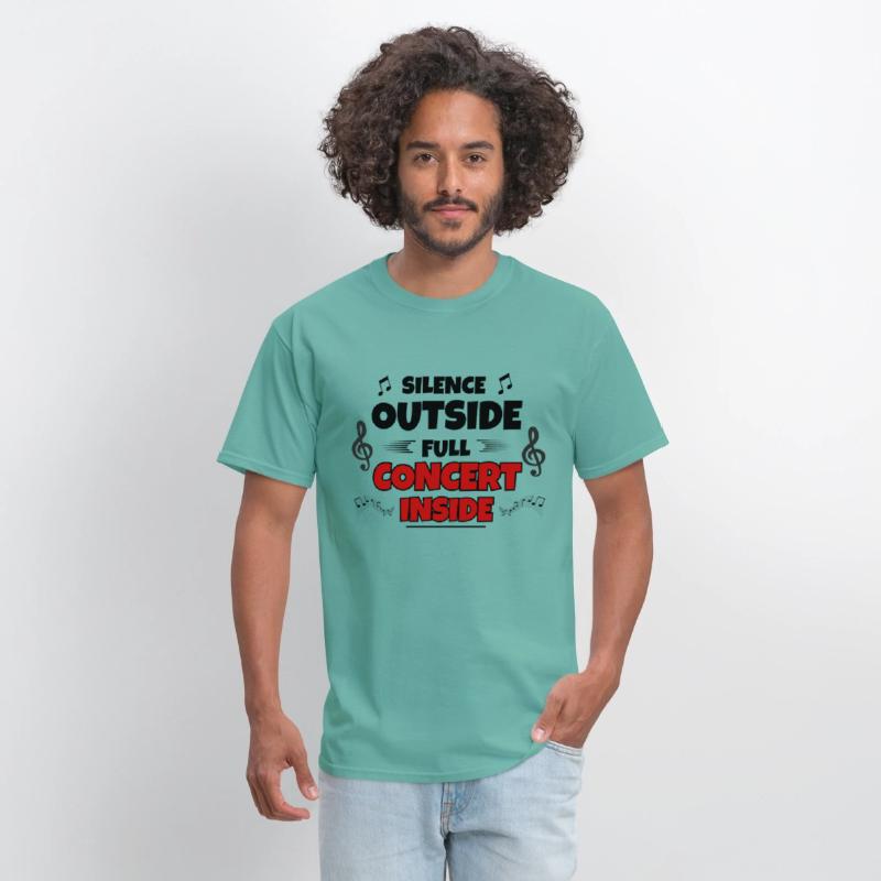 Full Concert Inside - Funny ADHD Tee