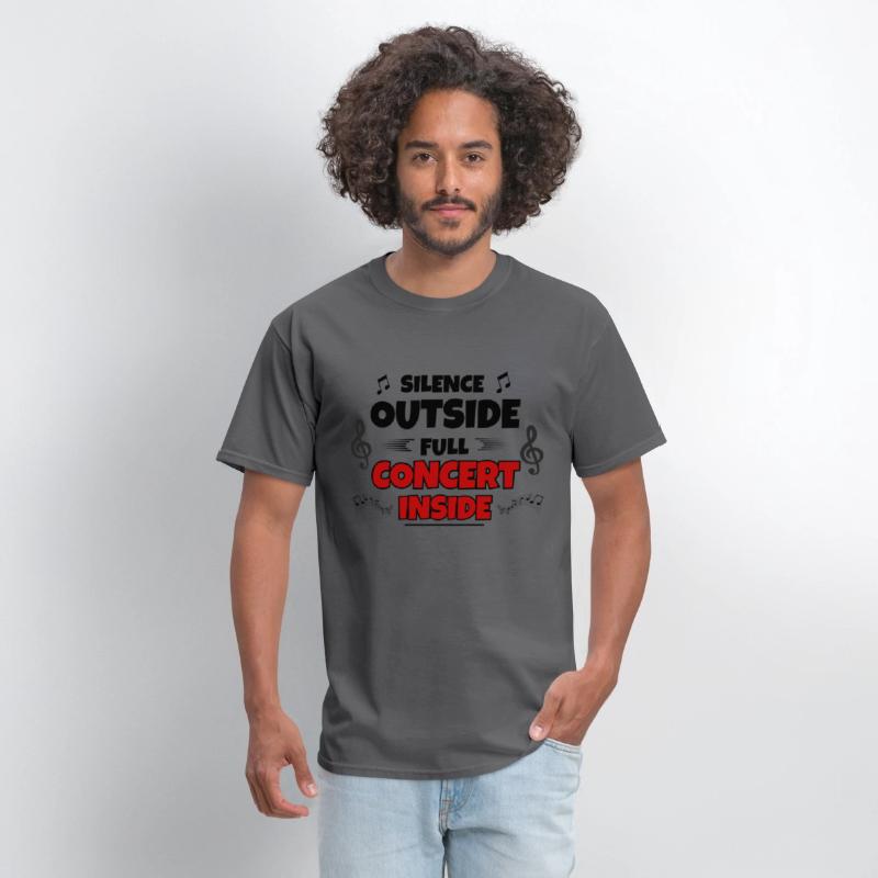 Full Concert Inside - Funny ADHD Tee