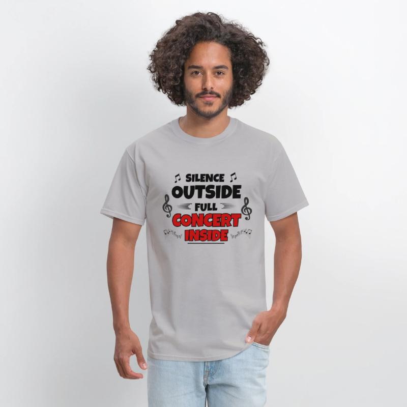 Full Concert Inside - Funny ADHD Tee