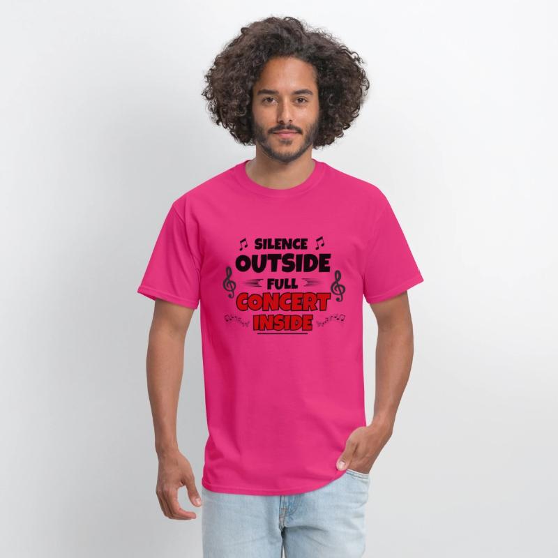Full Concert Inside - Funny ADHD Tee
