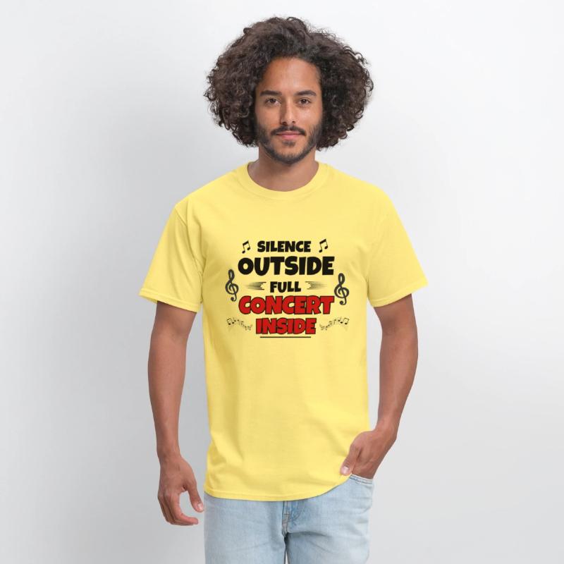 Full Concert Inside - Funny ADHD Tee