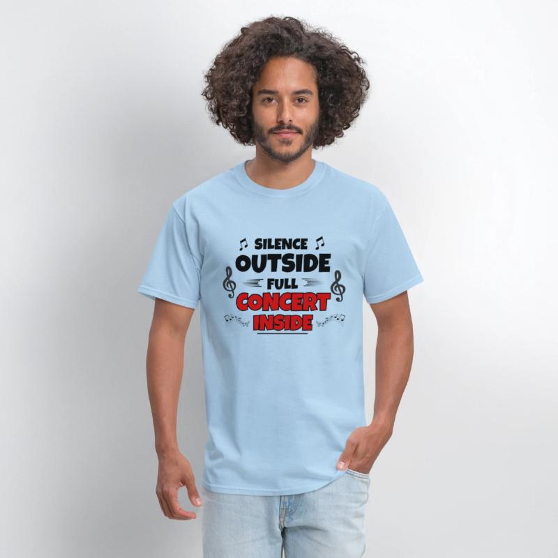 Full Concert Inside - Funny ADHD Tee