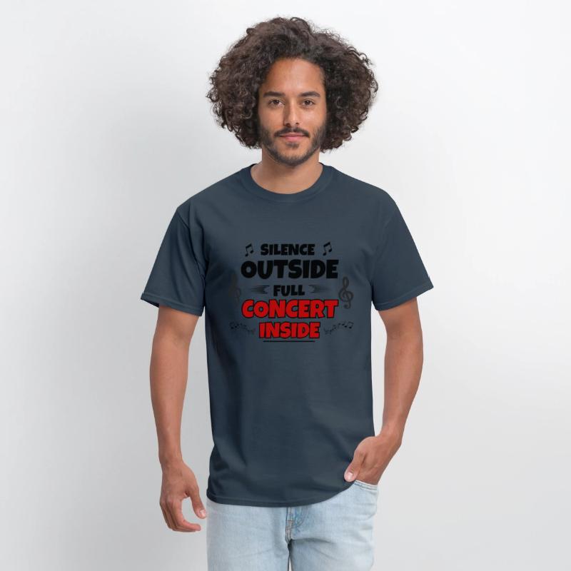 Full Concert Inside - Funny ADHD Tee