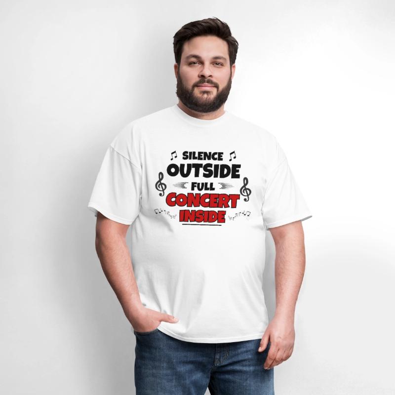 Full Concert Inside - Funny ADHD Tee