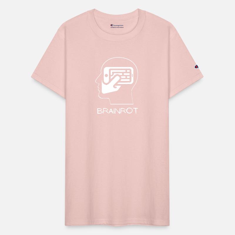 Funny Brainrot Phone Addiction Satire Graphic