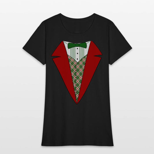 Funny Christmas Tuxedo, Red and Green Tux
