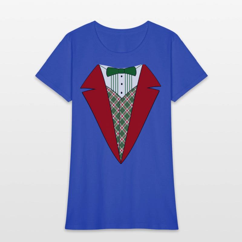 Funny Christmas Tuxedo, Red and Green Tux