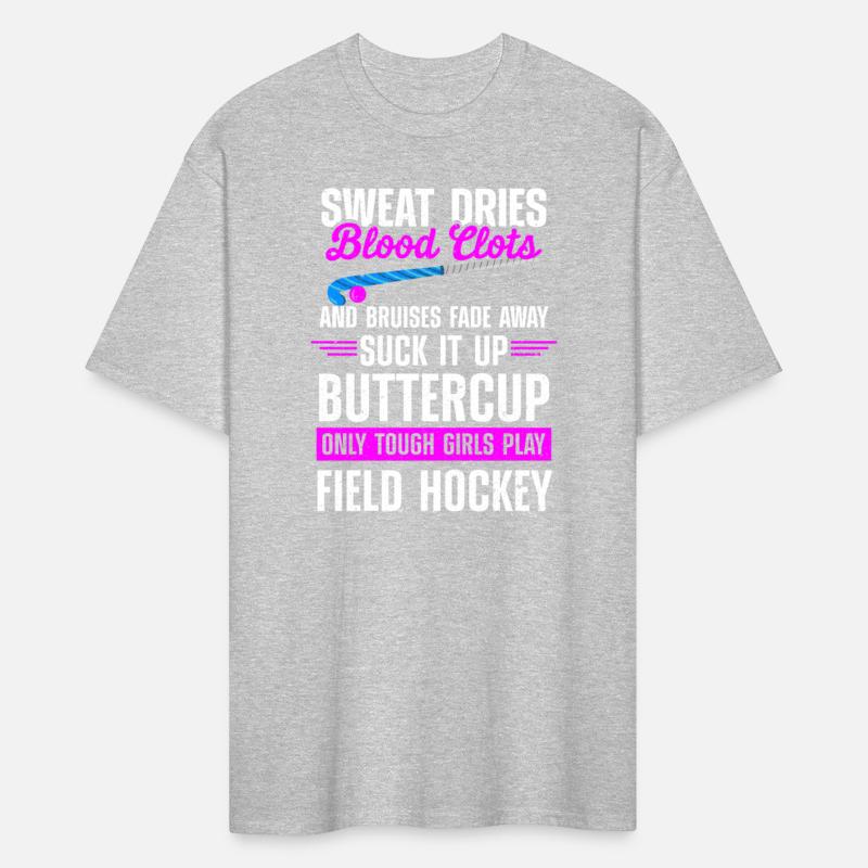 Funny Field Hockey Buttercup Only Tough Girls Play