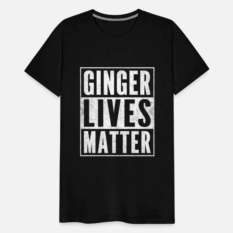 Funny Ginger Lives Matter Old School Graphic