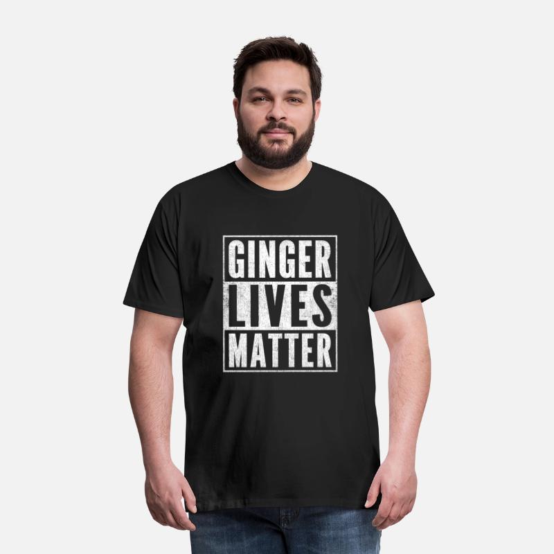 Funny Ginger Lives Matter Old School Graphic