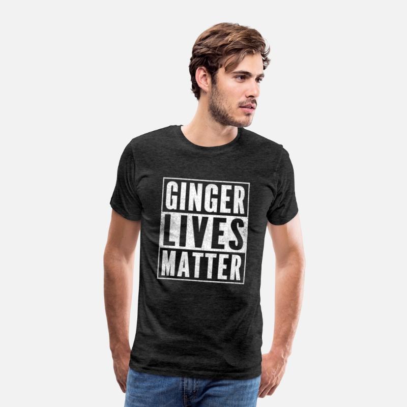 Funny Ginger Lives Matter Old School Graphic