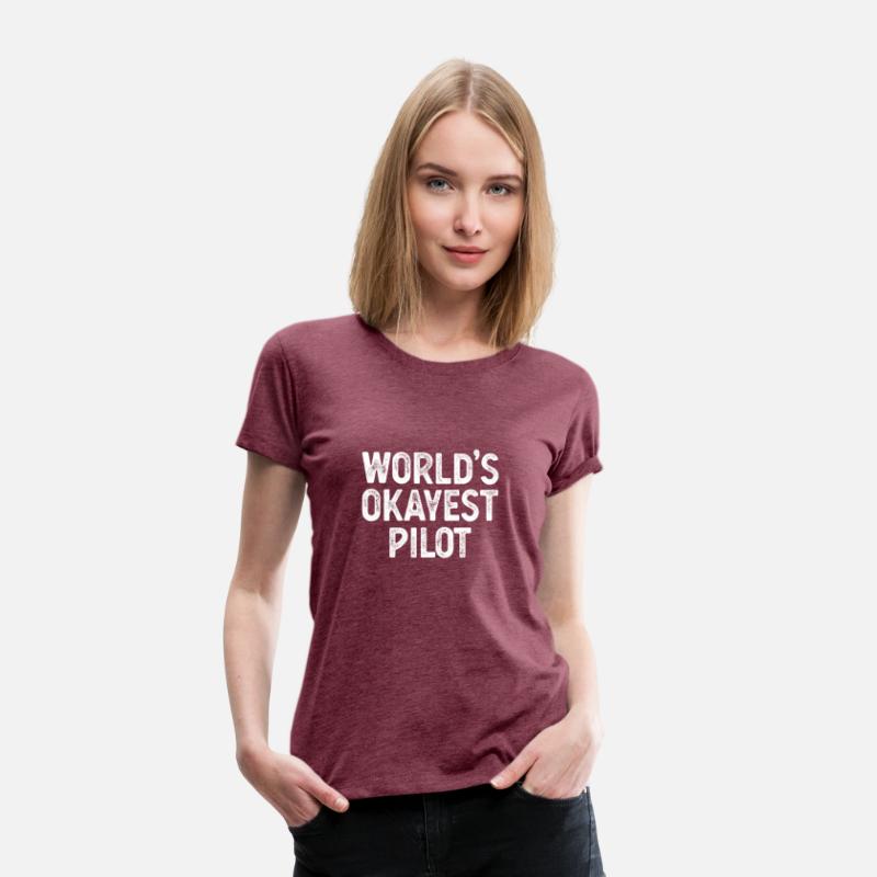 Funny Pilot Gift World'S Okayest Pilot