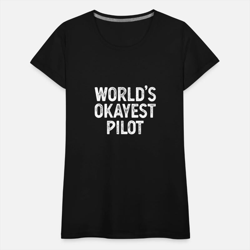 Funny Pilot Gift World'S Okayest Pilot