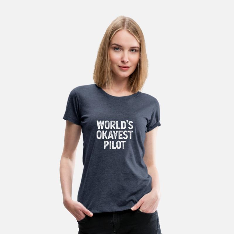 Funny Pilot Gift World'S Okayest Pilot