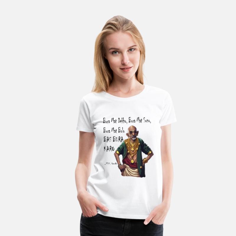 Funny Rapper Mahatma Gandhi Quote Bas Bura Karo