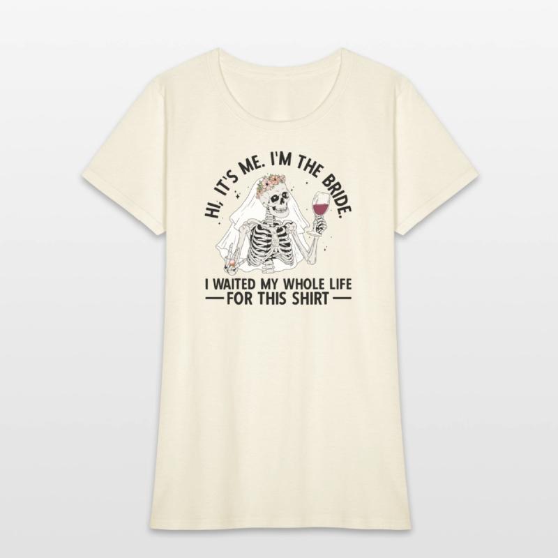 Funny Skeleton Bride Finally getting Married Shirt