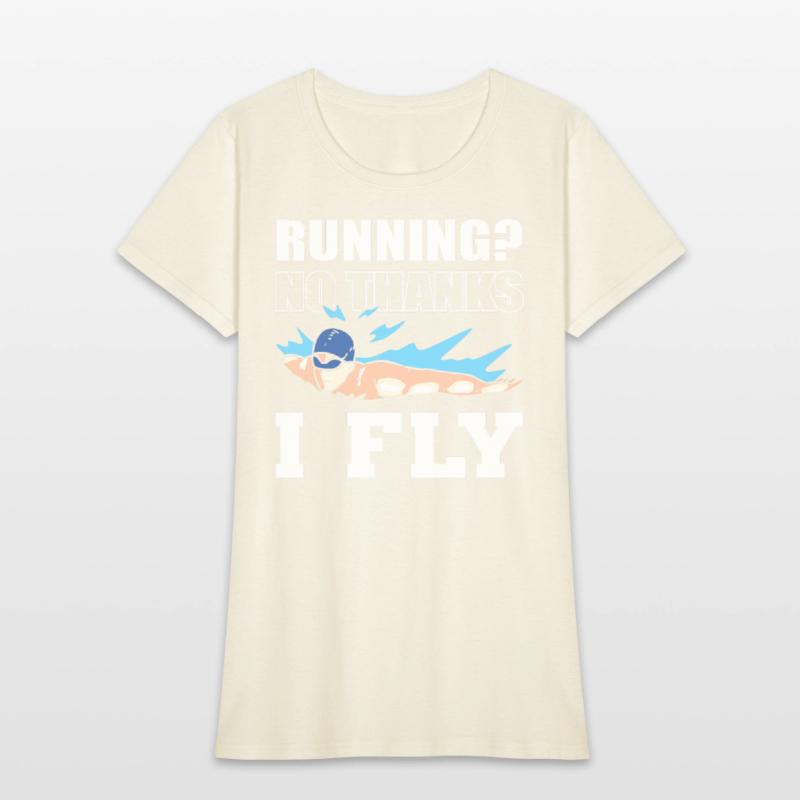 Funny Swimmer Marathoner