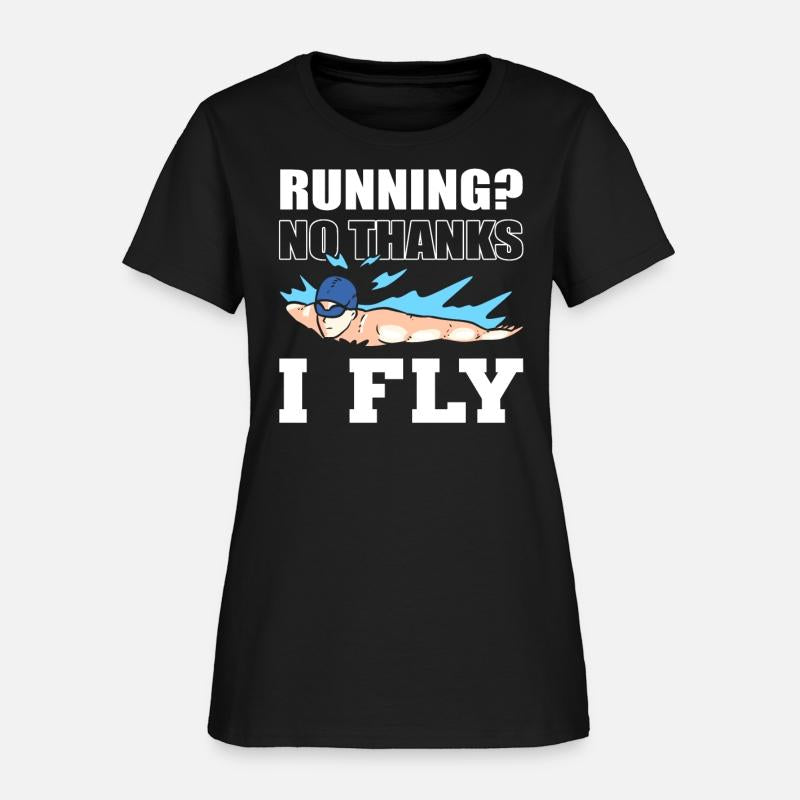 Funny Swimmer Marathoner