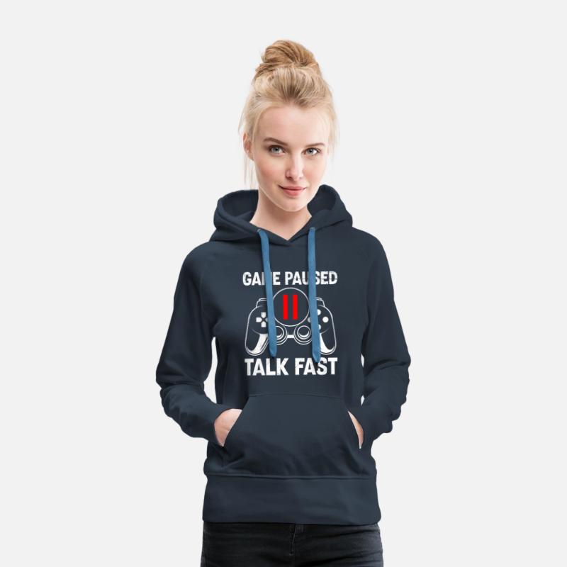 Game Paused Talk Fast Video Games Console