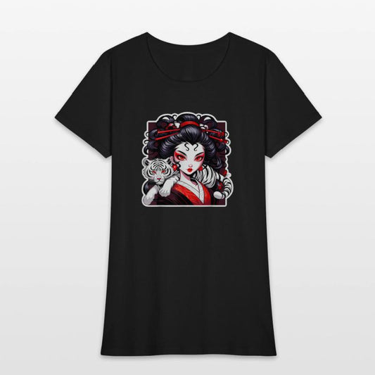 Geisha Tattoo Inspired Graphic