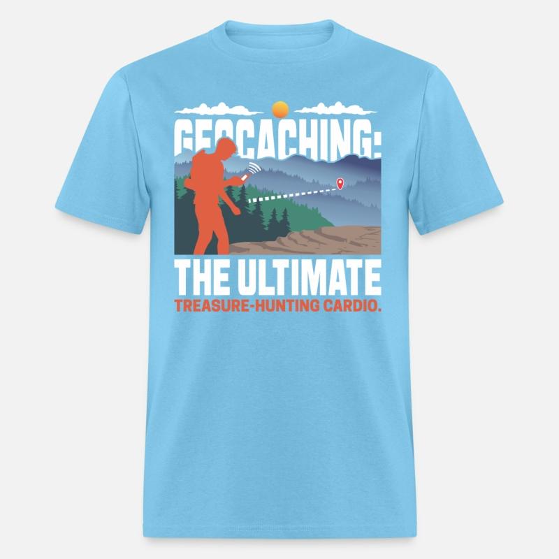 Geocaching: The ultimate treasure-hunting cardio.