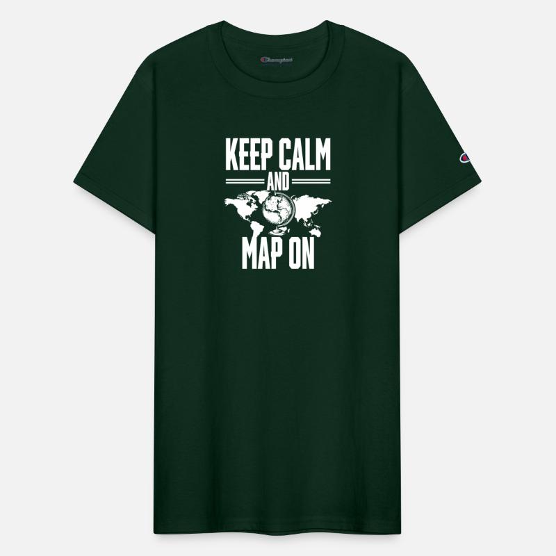 Geographic Information Systems Keep Calm Map On