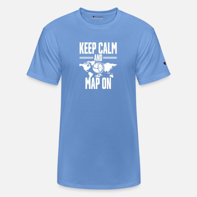 Geographic Information Systems Keep Calm Map On