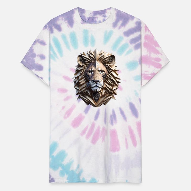 Geometric Lion Head