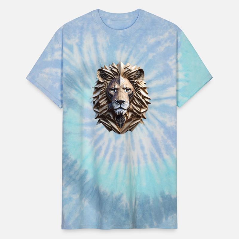 Geometric Lion Head