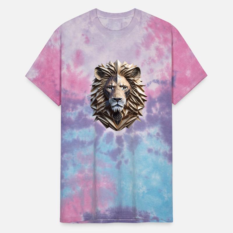 Geometric Lion Head