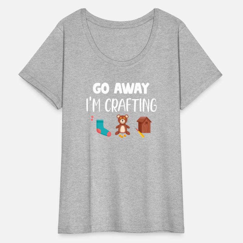 Go Away I'm Crafting Pottery Scrapbooking