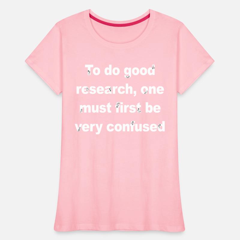 Good Research One Must Be Very Confused