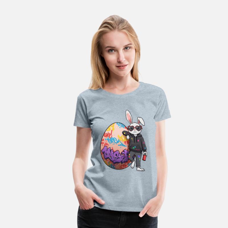 Graffiti Bunny Urban Street Art