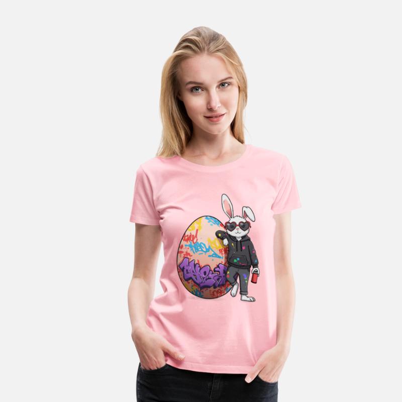 Graffiti Bunny Urban Street Art