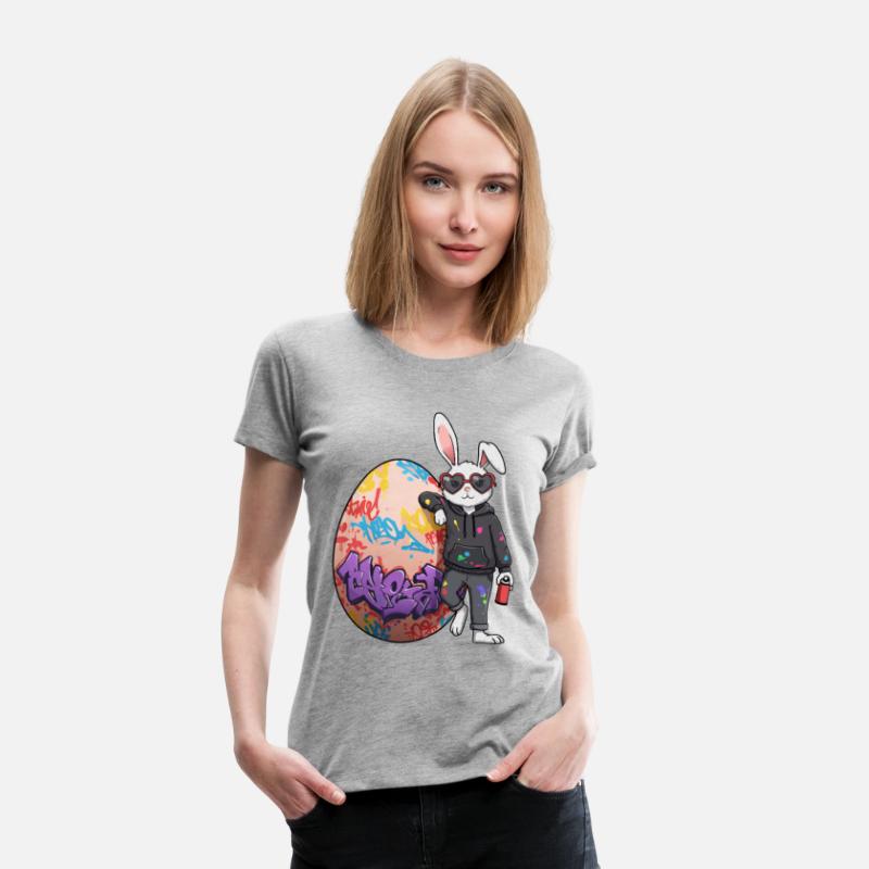 Graffiti Bunny Urban Street Art