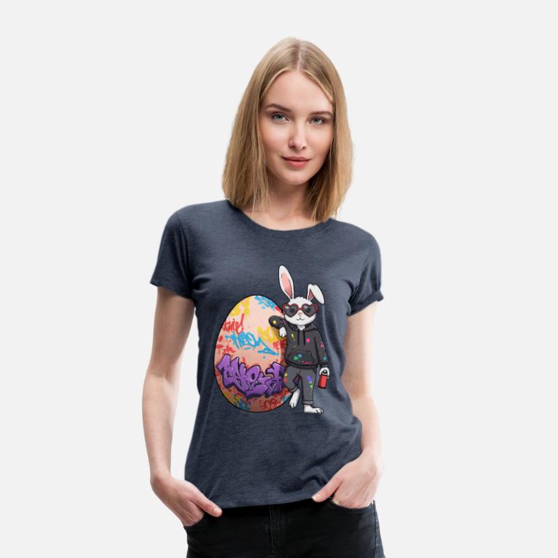 Graffiti Bunny Urban Street Art