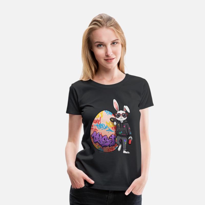 Graffiti Bunny Urban Street Art