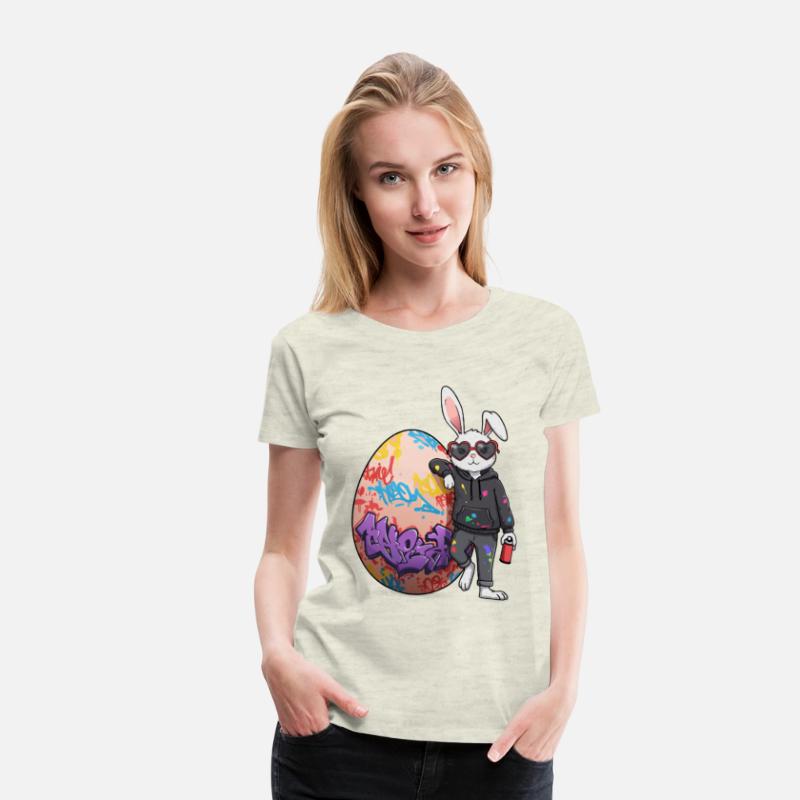 Graffiti Bunny Urban Street Art