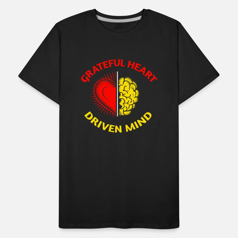 Grateful Heart, Driven Mind: Balanced Life Tee