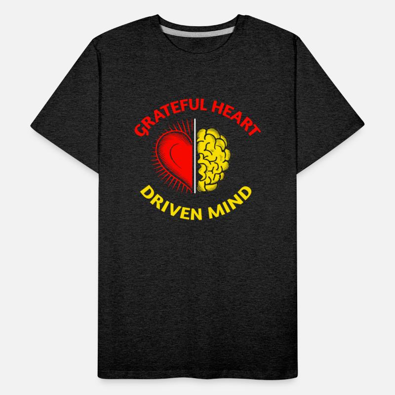 Grateful Heart, Driven Mind: Balanced Life Tee