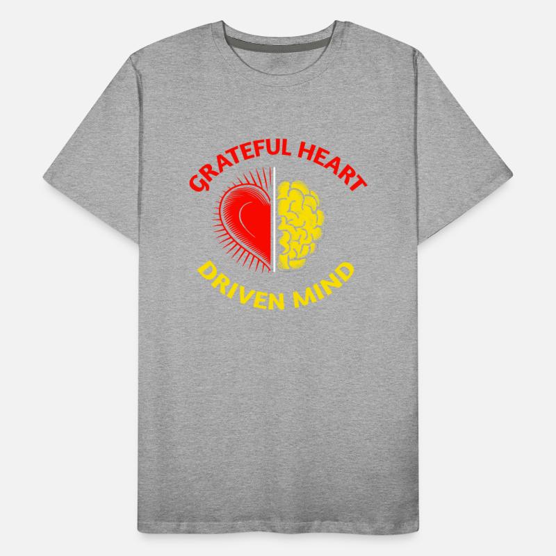 Grateful Heart, Driven Mind: Balanced Life Tee
