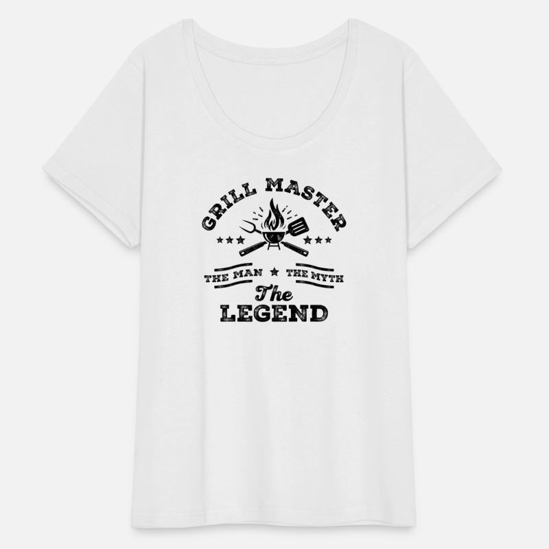 Grill Master The Man The Myth The Legend BBQ Dad