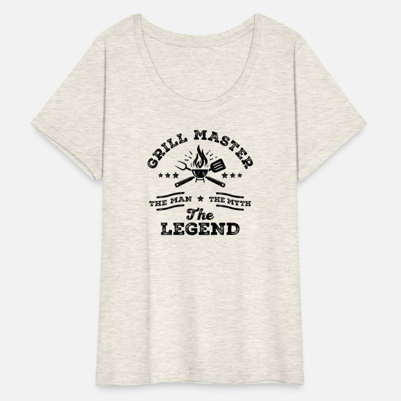 Grill Master The Man The Myth The Legend BBQ Dad