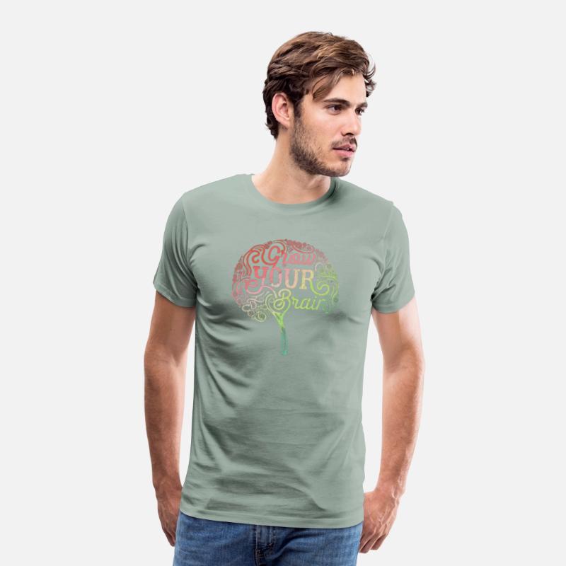 grow your brain tee
