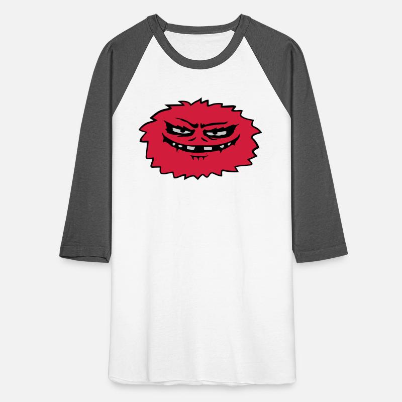 Hairy evil monster cartoon