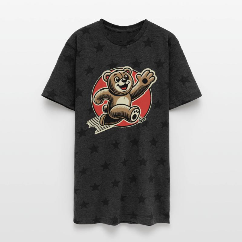 Happy Running Toy Bear