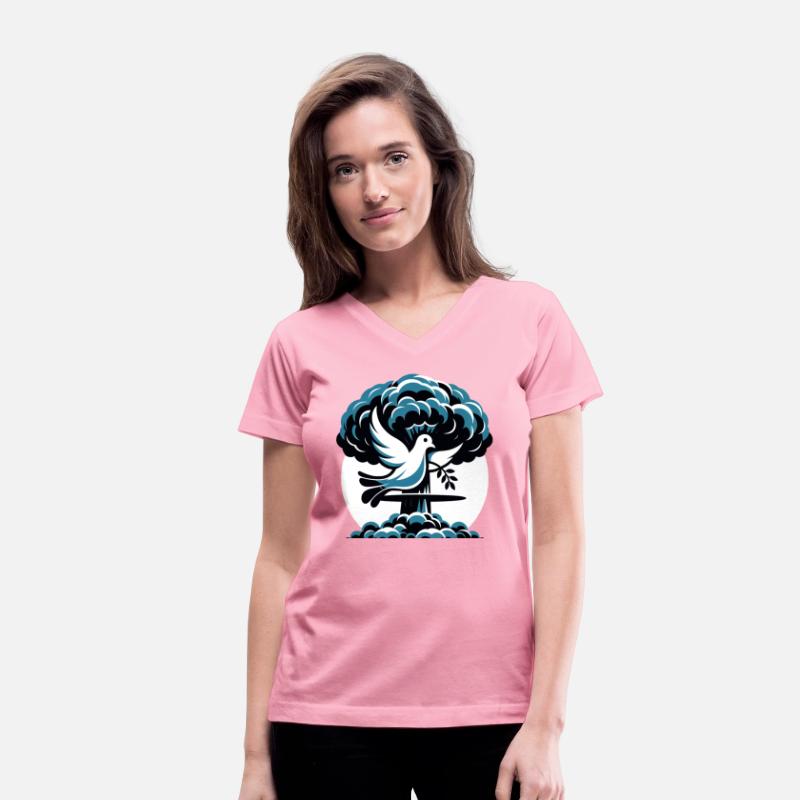 Harmony Dove - Peace Over Nuclear Power Art