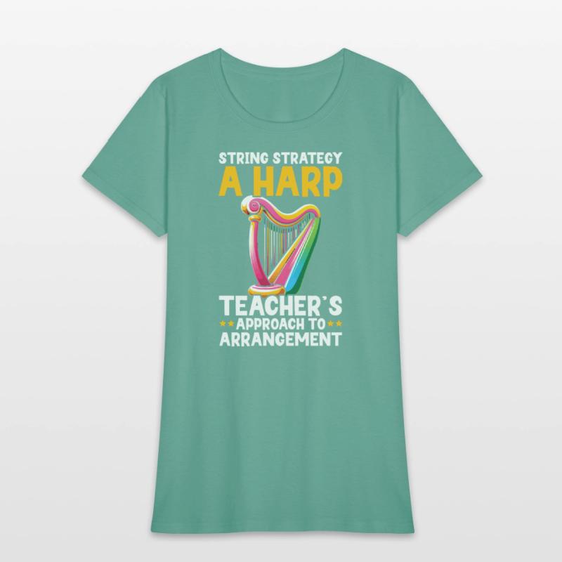 Harp Teacher Harpist Music Instrument Harp Player