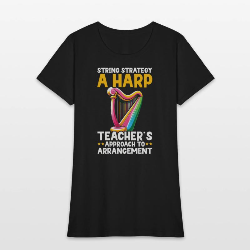 Harp Teacher Harpist Music Instrument Harp Player