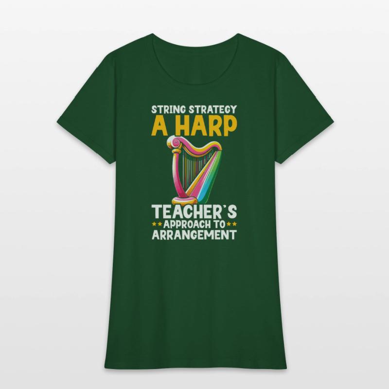 Harp Teacher Harpist Music Instrument Harp Player